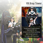 9D Cinema Virtual Reality Machine Drop Tower Flight Simulator Game