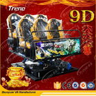 Electric Motion 5D Movie Theater  8 / 9 / 12 Seats With 6 DOF Hydraulic Platform