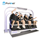 4 Seats 9D VR Cinema For Theme Park Indoor Virtual Reality Machine