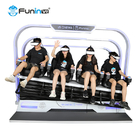 4 Seats 9D VR Cinema For Theme Park Indoor Virtual Reality Machine
