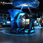 Amusement Park 9D Virtual Reality Simulator 720 Degree Vr Zone Game Machine