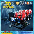 Children Entertainment Equipment Mobile 5D Cinema With Special Effects 220 V