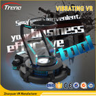 Roller Coaster Vibration Movement VR Helmet Simulator In Shopping Centre