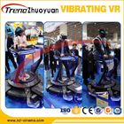 AC 220V Amusement Park Virtual Reality Video Game Equipment With Vibration Platform