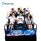 7D Movies Content VR Roller Coaster Hydraulic Platform With Overseas Installation Offer