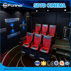 Entertaining Mobile 5D Truck 7D Cinema Equipment Customized Projection Screen