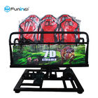 Dual Projection 7D Movie Theater , Dynamic 5d 9d 12d Cinema With 8 9 12 Seats