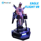 Black Eagle Flight Simulator With Shooting Guns / 220V 360 Degree View Interactive 9D VR Cinema