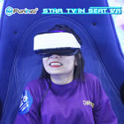 360 Rotation Virtual Reality Simulator Two Seats VR Egg Cinema For Amusement Park