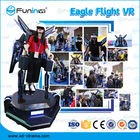 Black Color Vr Standing Flight Simulator For Single Person 4 Years +