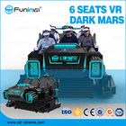 FuninVR-Hot selling Arcade  6 seats VR dark mar  3.8KW Virtual Reality Experience For Amusement Park
