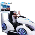 FuninVR 9d arcade game machine VR Racing car VR Mario kart Simulator  with white