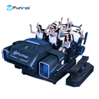 9D VR 6 seats  cinema simulator machine  Rated load 600KG VR Motion Platform Darkness Spaceship Simulator