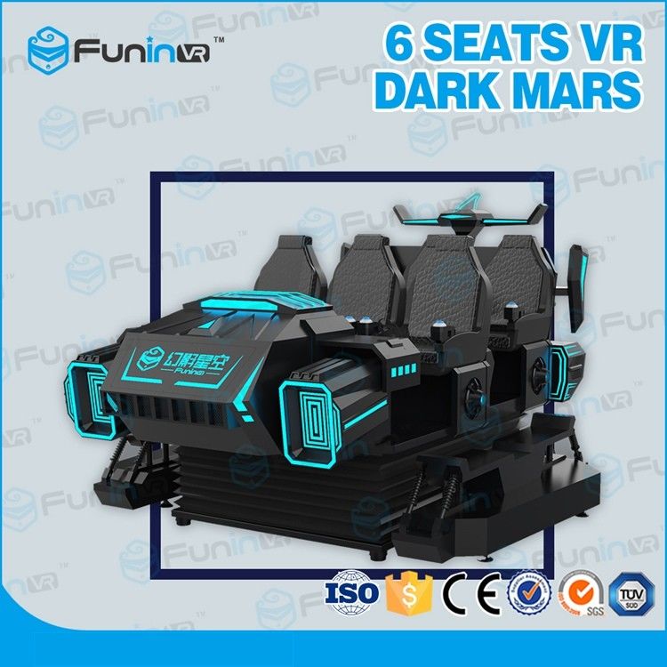 Funny 9d 6 Seats Vr Cinema Chair Motion 9d Vr Simulator