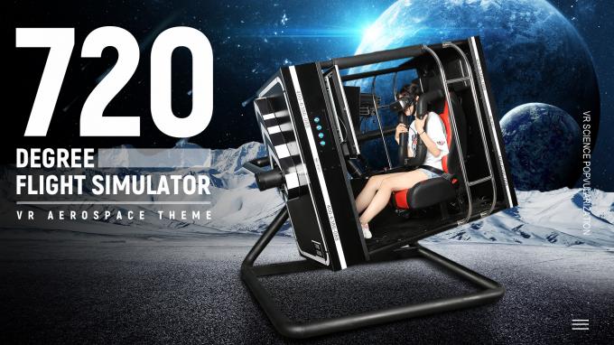 New Vr 720 Rotation Simulator 9D Virtual Reality Flight Simulator ...