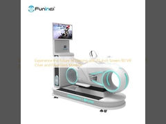 Experience the Future of Gaming with 55 Inch Screen 9D VR Chair and FiberGlass Material