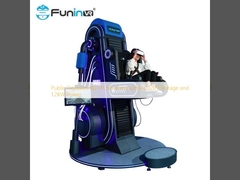 Public Occasion 9D VR Simulator with AC220V Voltage and 1.2KW Power