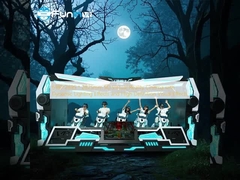 6180*2695 * 2825mm 9D Virtual Reality Cinema with Dynamic Lighting Effects and High Definition Visual Effects