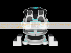 Transform Your Gaming Experience with 9D VR Simulator 50 Games Single Player 5.1 Surround Sound