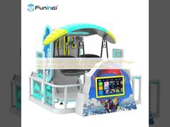 Funin Vr Motion Control 6 seats 9D VR Skydive Dual Player Motion Simulator with Wind & Water Effects