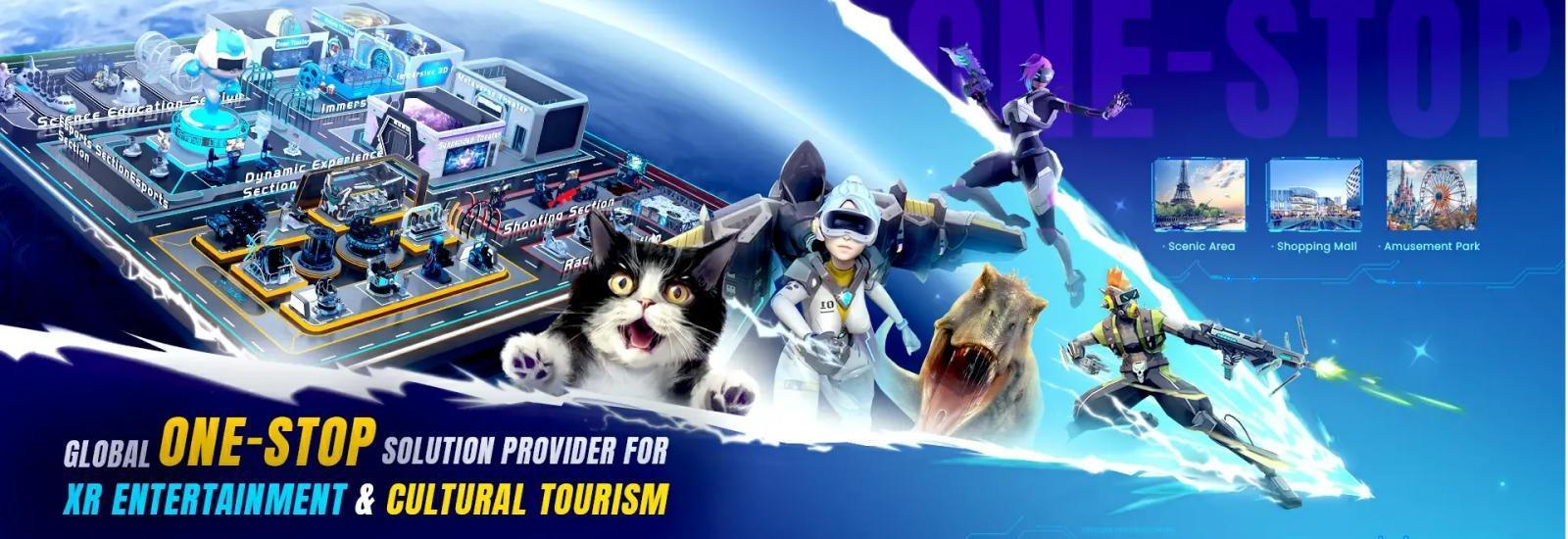 Quality 9D VR Simulator factory