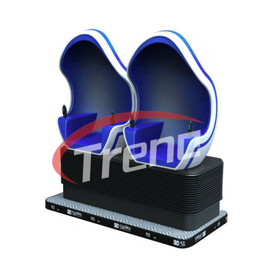 Blue Virtual Shooting 9D Action Cinema 360 Degree Rotating Touch Screen HD 1080P