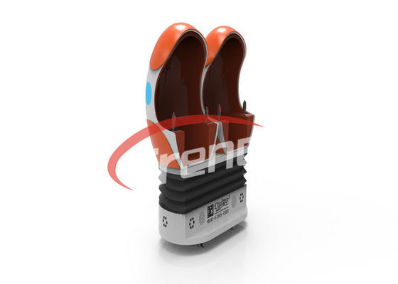 Capsule Shaped 9D Virtual Reality Cinema , Virtual Gaming Machine With 360 Panoramic Helmet