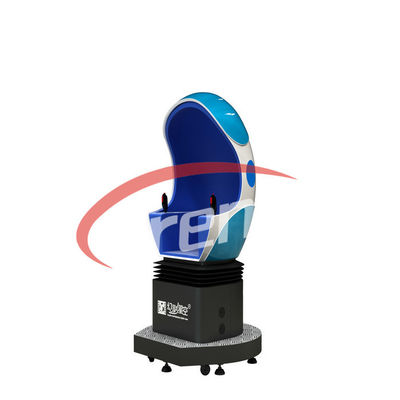 Multi Players Interactive 9D Virtual Reality Cinema With LED Touch Screen Single Seat