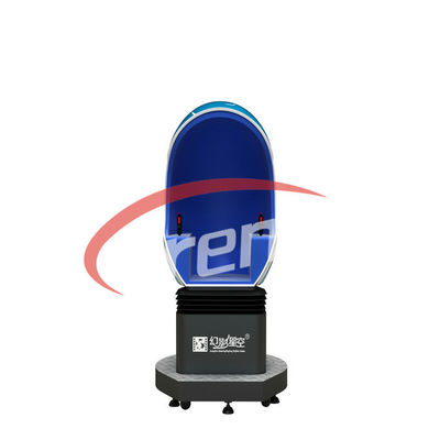 Multi Players Interactive 9D Virtual Reality Cinema With LED Touch Screen Single Seat