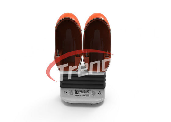 2 Player Supermarket Full Motion 9D VR Cinemas Wireless Operation 220 Volt