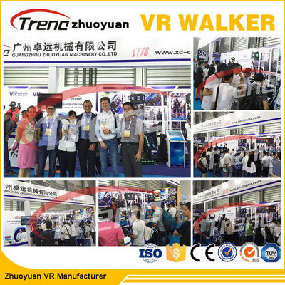 Shopping Mall Virtual Treadmill Running , Omnidirectional Virtual Reality Running Machine