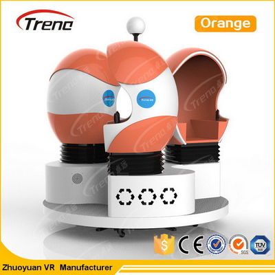 Shopping Mall Orange Virtual Reality Simulator 9D With 6 Special Effects