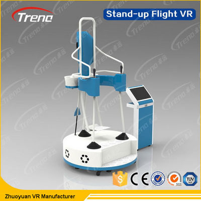 Theme Park Oculus Rift Stand Up Flight VR Simulator For Shopping Mall