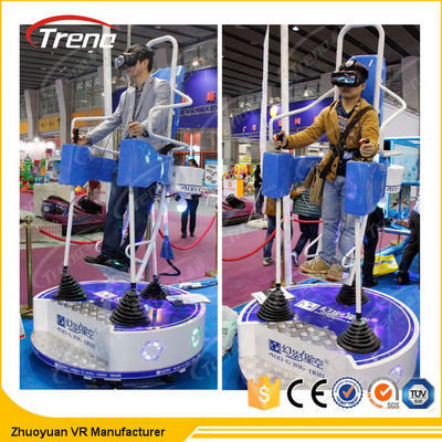 Theme Park Oculus Rift Stand Up Flight VR Simulator For Shopping Mall