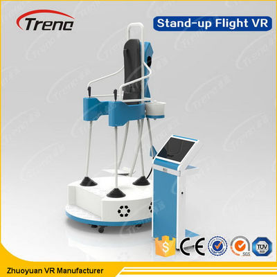 3 DOF Electric Stand Up Flight VR Simulator With 5.5 Inch HD 2K Screen