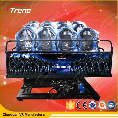 Action 5D Cinema Equipment , 5D Cinema Theatre With Dynamic Hydraulic Seats