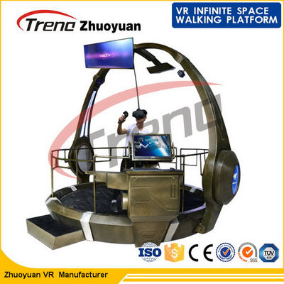 2 Player Outdoor Amusement Park 9D VR Simulator With Immersive VR Gaming Experience