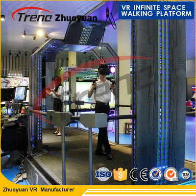 Video Game Head Tracking VR Space Walk Simulator With Interactive Platform