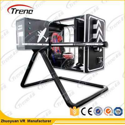 Interactive Full Motion VR Flight Simulator , 360 Degree Flight Simulator Machine
