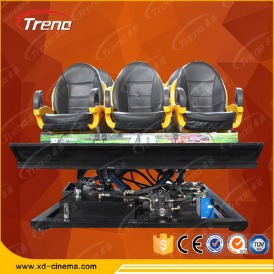 Amazing Gun Shooting 7D Cinema Simulator With Electric / Hydraulic System