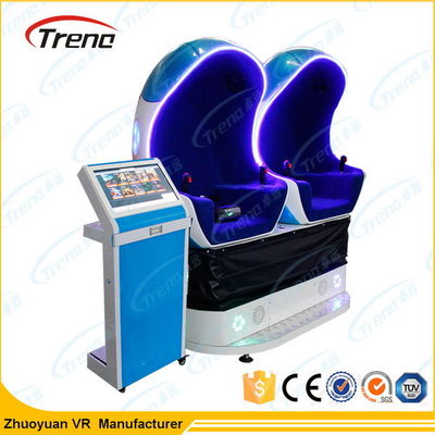 Multi players Amusement Ride 9D Virtual Reality Simulator Triple Cinema Chair Electric Full Motion