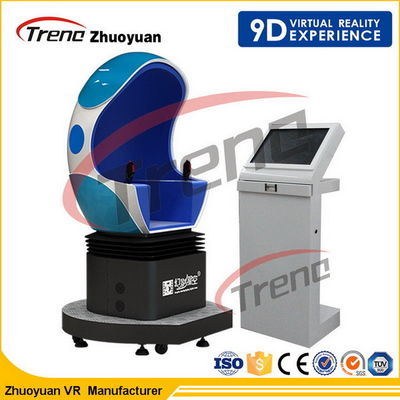 Full Motion Virtual Reality Theme Park With Comfort Egg Cabin CE Approval