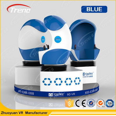 Full Motion Virtual Reality Theme Park With Comfort Egg Cabin CE Approval