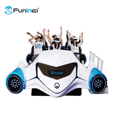 6 Seats 9D Vr Cinema Equipment Virtual Reality Games Roller Coaster Warship Machine