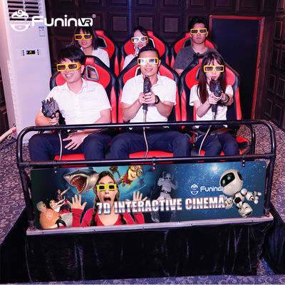 Electric system Arcade 5d Cinema Equipment 7d Simulator Cinema 8 Seats