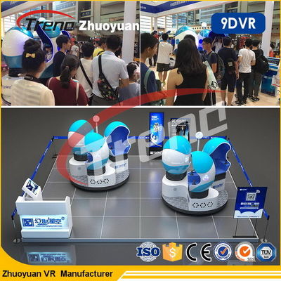 Multiple Movies 9D Virtual Reality Cinema Game Simulator For Different Ages