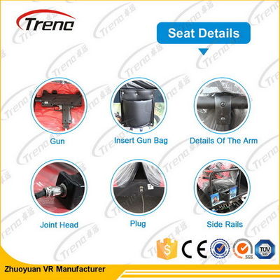 Special Effects 5d Cinema Virtual Reality Driving Simulator For Theme Park