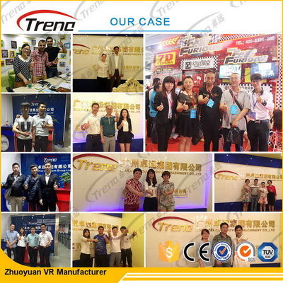 Special Effects 5d Cinema Virtual Reality Driving Simulator For Theme Park