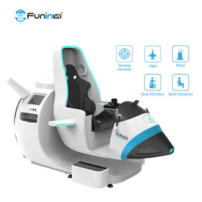 360 Degree 9D VR Flight Simulator Cockpit For VR Shop Airport