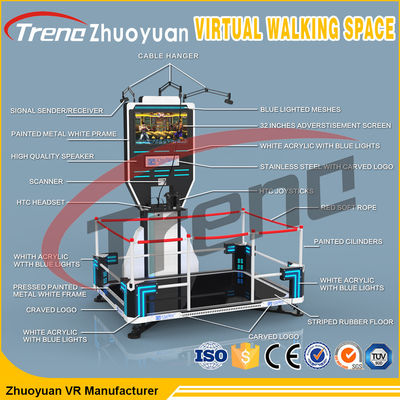 VR Infinite Space Virtual Reality Walking Platform 360° Single Player For Mall Center